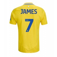 Leeds United Daniel James #7 Replica Away Shirt 2024-25 Short Sleeve